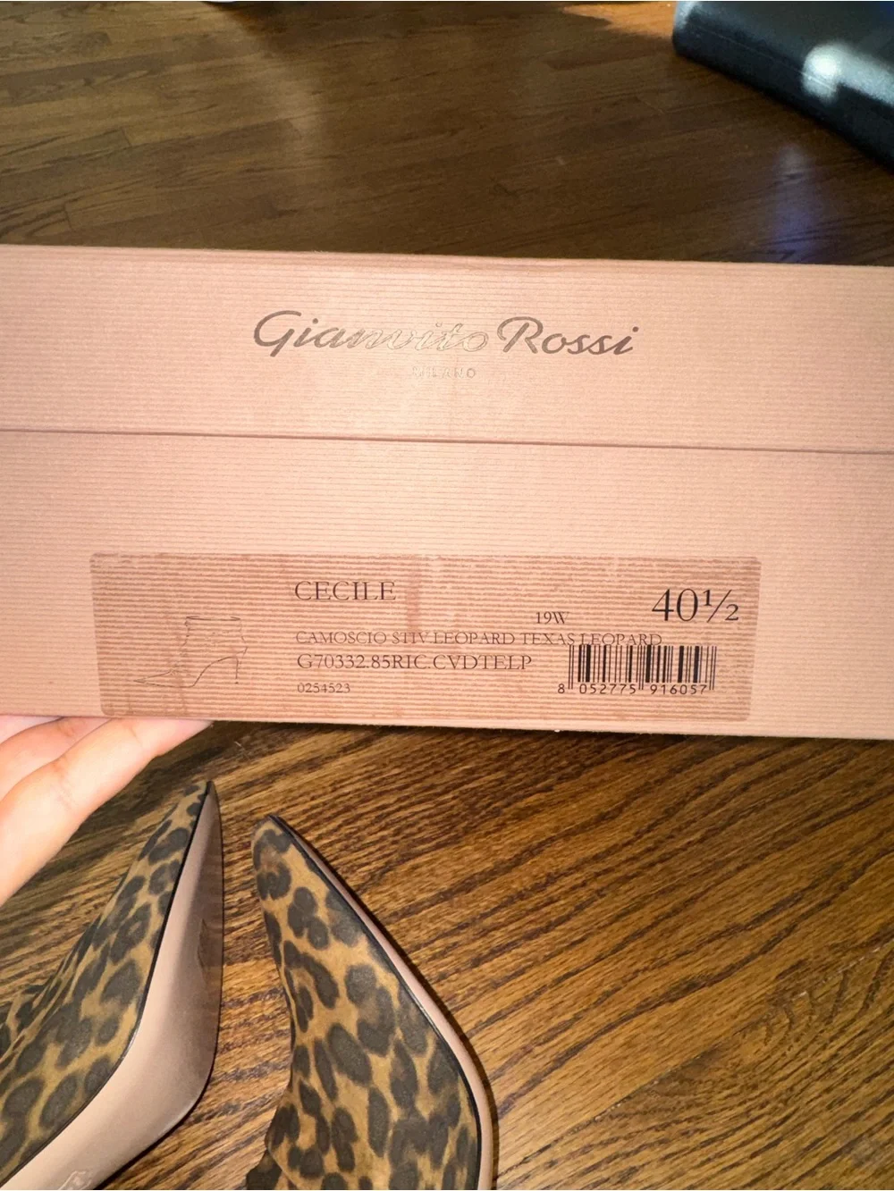 New Size 40.5 Gianvito Rossi Cecile Leopard Boots